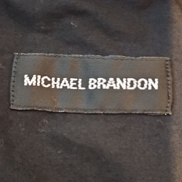 Michael Brandon Black Casual Button-Down Shirt - Picture 5 of 6